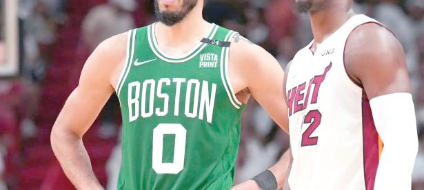 关于热火客场力克凯尔特人，迎来三连胜的信息